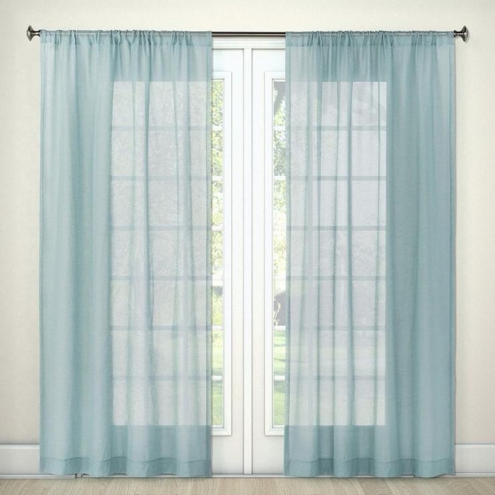 NWT - Threshold - Linen Curtains - 2 Panels